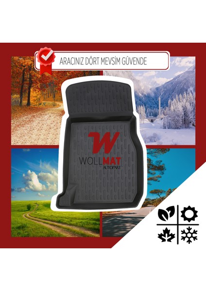 Wolksvagen Amarok Paspas 2010 2022 Arası Uyumlu 3D Havuzlu Paspas Seti modelleri