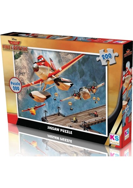 Ks Puzzle 200 Parça Planes