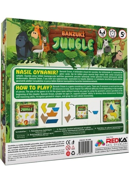 RD5767 Redka Banzuki Jungle fiyatları