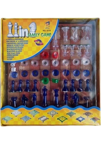 11 In 1 Satrançlı Oyun Seti