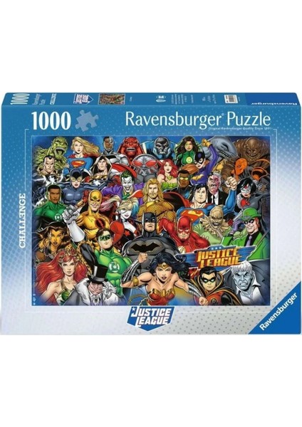 120005650 Dc Rekabet 1000 Parça Ravensburger Puzzle