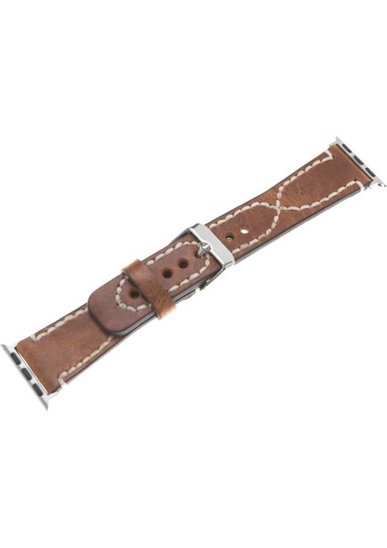 Apple Watch Uyumlu Deri Kordon 42-44-45MM V18 Daniel modelleri