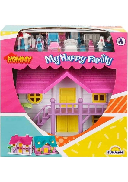 2080 Happy Family Villa Oyun Seti 18 Parça - 1 Adet Stokta Olan Gönderilir indirimleri
