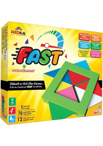 Redka Fast Akıl Zeka Eğitici Oyuncak