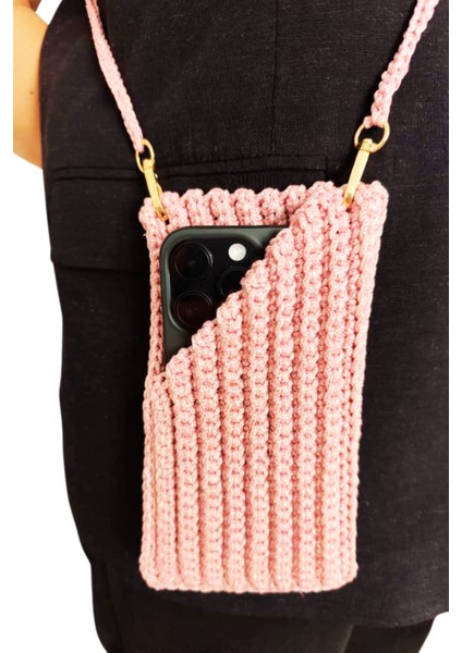 El Yapımı Örgü Askılı Telefon Çantası – Şık ve Pratik Crossbody Çanta Aksesuar modelleri