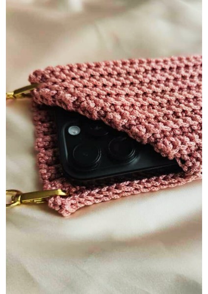 El Yapımı Örgü Askılı Telefon Çantası – Şık ve Pratik Crossbody Çanta Aksesuar fırsatları