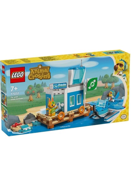 77051 LEGO Animal Crossing Dodo Airlines ile Uçun 292 Parça +7 Yaş