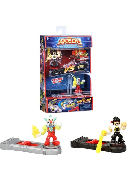 AKE01000 Akedo 2li Figür Paket - 14216 - 1 Adet Fiyatıdır