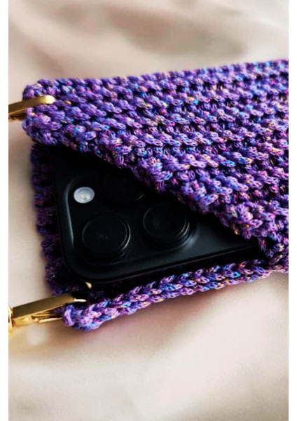 El Yapımı Örgü Askılı Telefon Çantası – Şık ve Pratik Crossbody Çanta Aksesuar fırsatları