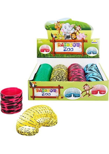 Rainbow Vahşi Hayvan Desenli Stres Yayı