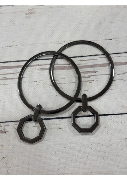 Metal Sallantılı Vidalı Çanta Kulpu