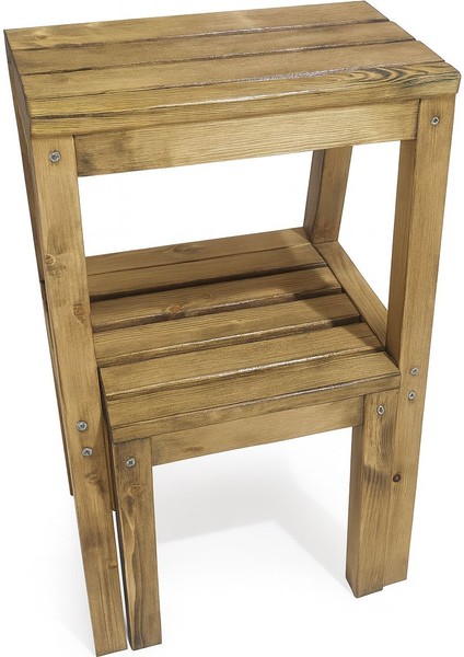 Açılır Kapanır Basamaklı Ahşap Tabure modelleri