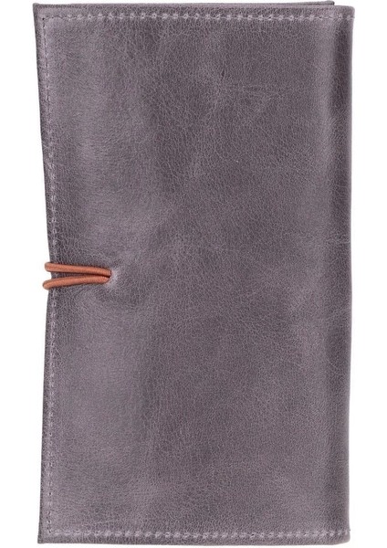 Deri Kablo Aksesuar Taşıma Çantası Antik Gri modelleri