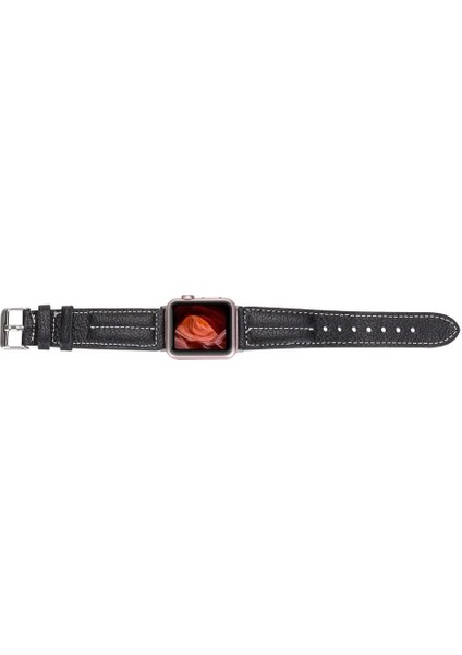 Apple Watch Uyumlu Deri Kordon 42-44-45MM Nm3 As5 modelleri