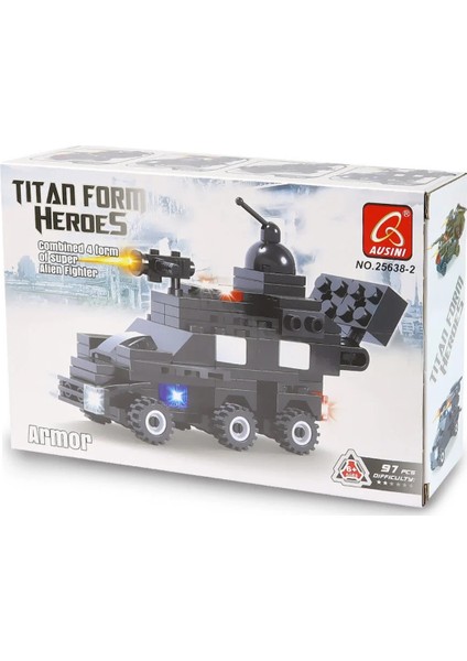 Ausini Titan Form Heroes-2 Armor 97 Parça fiyatları
