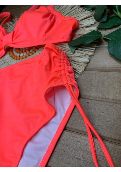 Kadın Siyah Likralı Esnek Şık Rahat Büyük Beden Telli Balenli Toparlayıcı Yüksek Bel Bikini Takım fırsatları