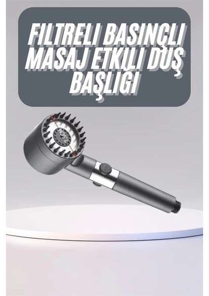Yüksek Performanslı Masaj Etkili Su Tasarruflu Duş Başlığı Krom Kaplama Uzun Ömürlü fiyatları