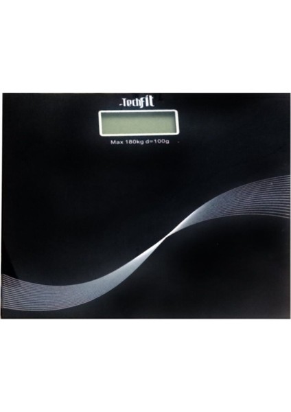 Cam Tasarımlı Dijital Banyo Tartısı, Şık ve Kullanışlı, Siyah Renk Seçeneğiyle.
