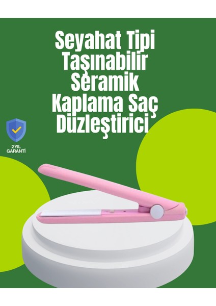 Yüzer Plakalı Kompakt Bukle Maşası – Elastik Tutuculu, Saç Dostu Profesyonel Tasarım