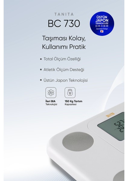 Akıllı Dijital Vücut Analiz Tartısı, Yağ, Sıvı, Kas ve Kilo Ölçer, Beyaz Renk, Plastik Materyal fiyatları