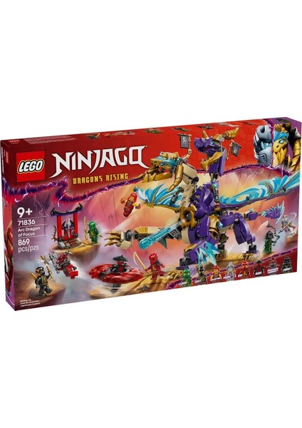 71836 LEGO Ninjago Focusun Ark Ejderhası 869 Parça +9 Yaş