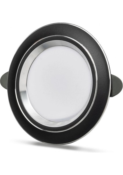 Noas YL38 0530 Siyah Kasa LED Spot 5W 3 Renkli