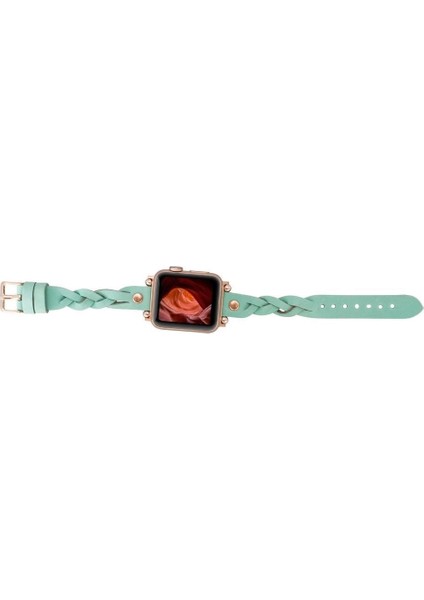 Apple Watch Uyumlu Deri Kordon Wanda 38-40-41MM Rt Brn7 modelleri