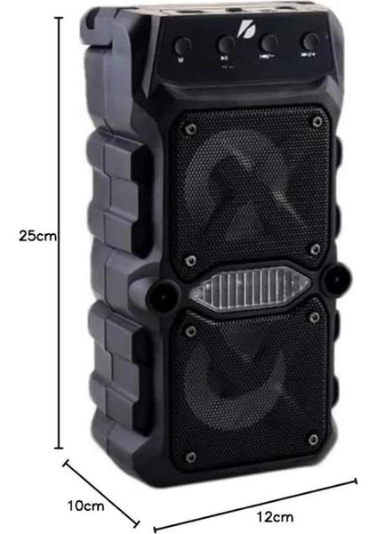 Bluetooth Hoparlör Çift Mikrofonlu Güçlü Ses Kaliteli Kesintisiz Kablosuz indirimleri