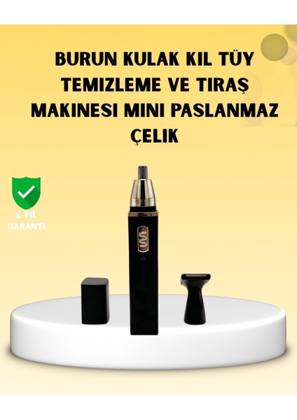 Şarjlı Burun ve Kulak Kılı Temizleme Cihazı