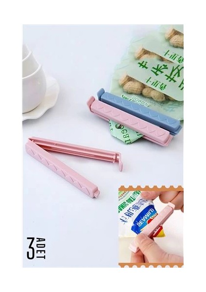 Bx Poşet Klipsi 3 Adet