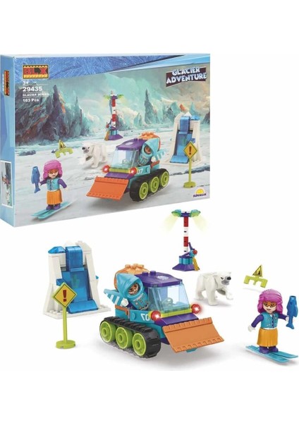Glacier Adventure Set 2fgr 163PRÇ LEGO