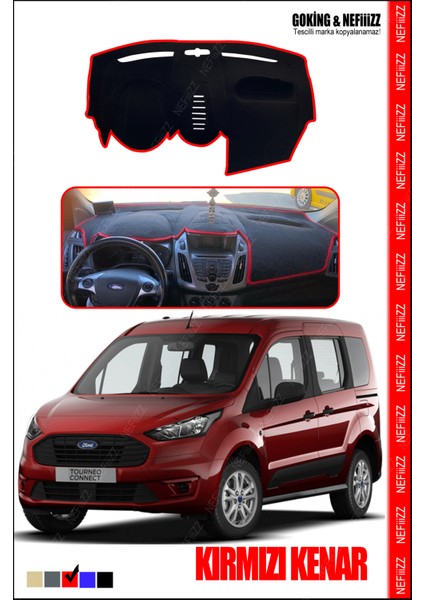 Ford Courier Torpido Örtüsü Ekranlı Modele Özel Üretim 2013-2020