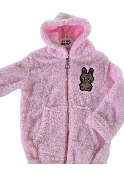 Pembe Peluş Hırka modelleri