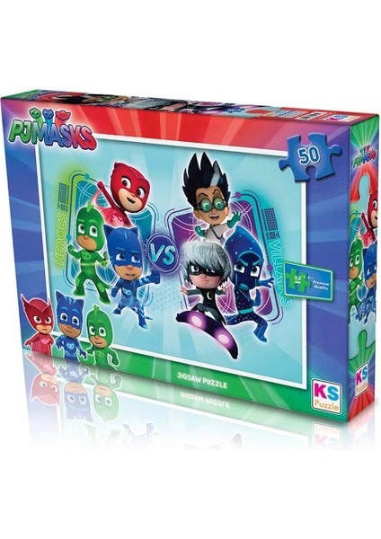 50 Parça Pjmasks Puzzle fiyatları