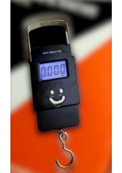 Siyah Dijital El Kantarı 50 Kg, Hafif ve Dayanıklı, Elektronik Tartı