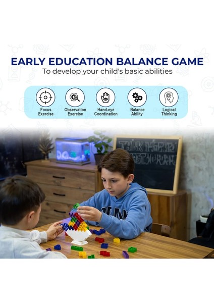 Tetra Kule Denge Oyuncağı Eğitici Kutu Oyuncak Tetris Kule Tetra Tower modelleri