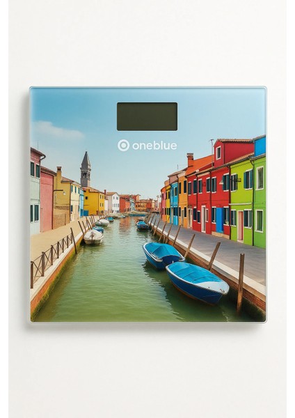 Renkli Dijital Banyo Tartısı, 180 Kg, Otomatik Açılır, Kg/lb Seçeneği, LED Ekran