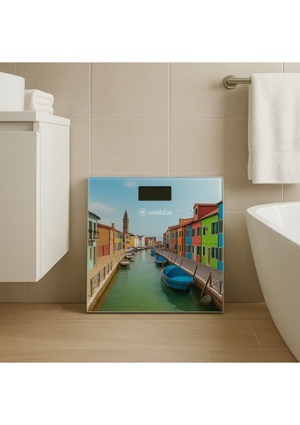 Renkli Dijital Banyo Tartısı, 180 Kg, Otomatik Açılır, Kg/lb Seçeneği, LED Ekran fiyatları