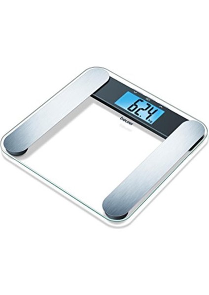 Çok Renkli Çelik Gövde Ekstra Büyük LCD Ekran, 180 kg Yük Kapasiteli Tartı