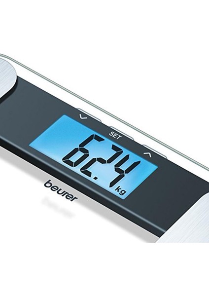 Çok Renkli Çelik Gövde Ekstra Büyük LCD Ekran, 180 kg Yük Kapasiteli Tartı modelleri