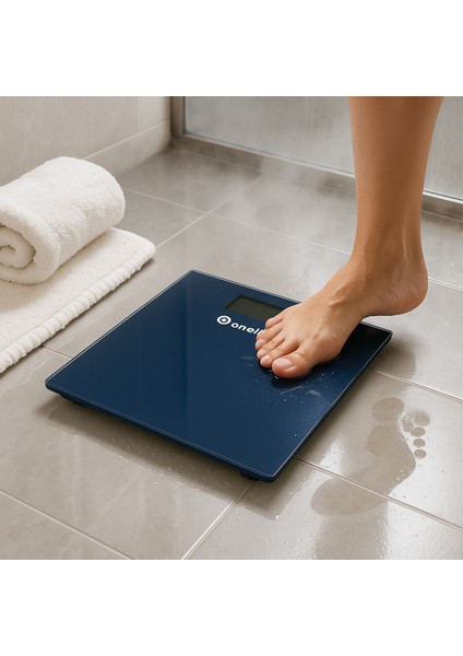 Lacivert Dijital Banyo Tartısı, 180 Kg, Otomatik Açılır, LED Ekran, Kg/lb Seçeneği fiyatları