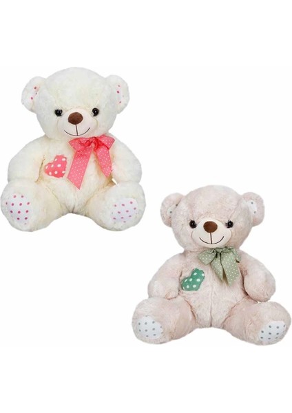 Kurdelalı Peluş Ayı 42 Cm.