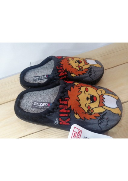 Yeni Sezon Pamuklu Rahat Taban Çocuk Aslan Figürlü Ev Terliği fırsatları