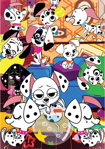Ks 101 Dalmatian 50 Parça Puzzle fiyatları