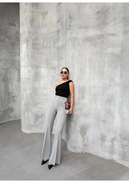 230 gr Poly Viscose Full Lycra Ispanyol Paça Pantolon