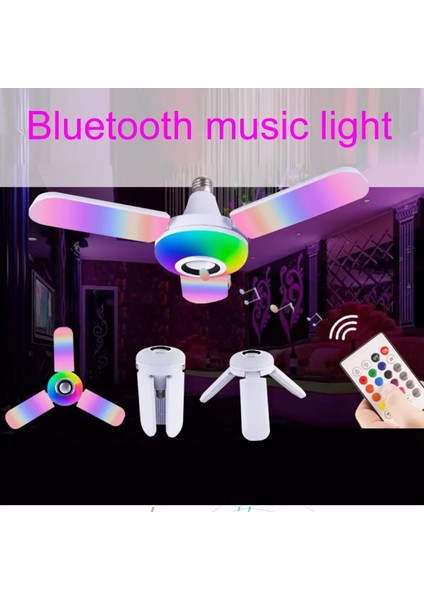 Flash Point 40 Watt Bluetooth 4+1 Musıc Magıc LED Ampul (5313) fiyatları