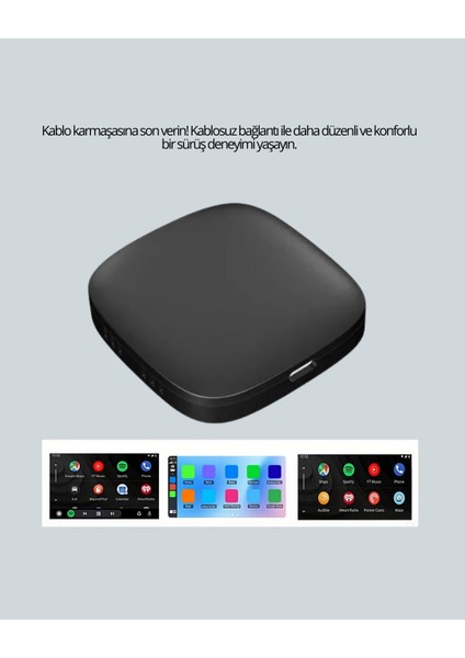 5.8ghz Wifi Destekli Kablosuz Android Auto Dönüştürücü fiyatları