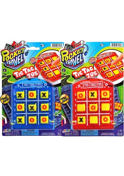 Seyahat Boyu Tic Tac Toe Oyunu - 1 Adet Stokta Olan Gönderilir modelleri