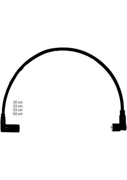 HBK.3166 - Buji Kablosu Tmpr Mpı 1.6ie 8V-PUNTO 1.4 Gt Turbo