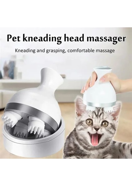 Kedi Otomatik Masaj Cihazı Kedi ve Köpek 3D Kafa Masajı Evcil (5313) fiyatları